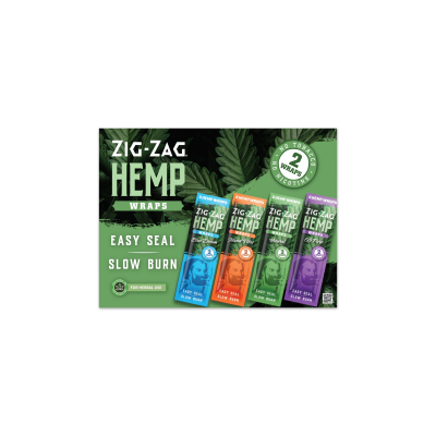 CLING LG 12X16 POS – ZZ HEMP WRAPS (EACH)