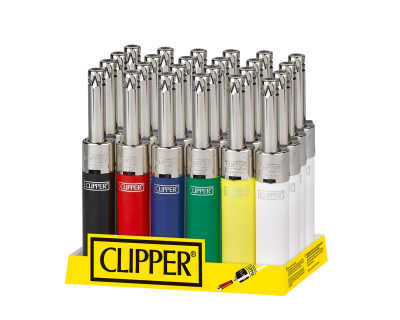 CLIPPER LIGHTERS MINITUBE SOLID ASSORTED 24CT - TRAY Hover