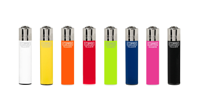 CLIPPER LIGHTERS CP22 SOLID ASSORTED 48CT - TRAY Hover