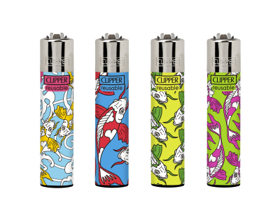 CLIPPER LIGHTERS CP11 KOI 48CT+5 IN/OUT - TRAY Hover