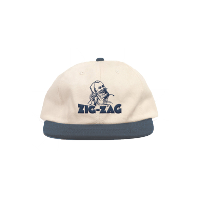 ZIG-ZAG OLD SCHOOL HAT - WHITE