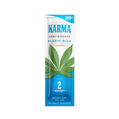 KARMA Hemp Wraps - Blazin' Blue Hover