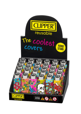 CLIPPER LIGHTERS FCP11 POP COVER SPRING 4 30CT IN/OUT - TRAY