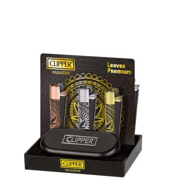 CLIPPER LIGHTERS CMP11 PREMIUM LEAVES D12 - TRAY