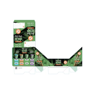 DISPLAY POS – ZZ HEMP WRAPS 4 CARTON KDF (Each) Hover