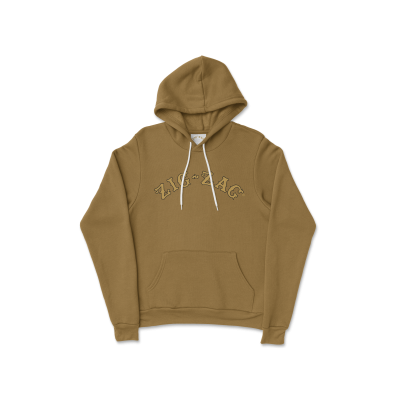 Zig-Zag Logo Hoodie - Desert