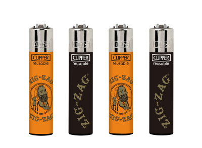 CLIPPER LIGHTERS CP11 ZIG ZAG COLLECTION 1 48CT - TRAY Hover