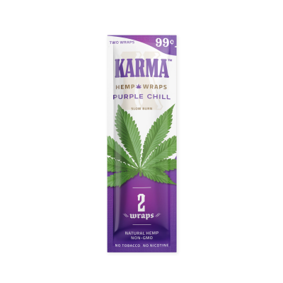 KARMA Hemp Wraps - Purple Chill Hover