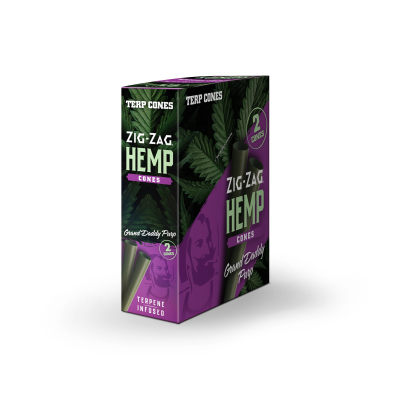 Terpene Infused Hemp Cones Carton - Grand Daddy Purp