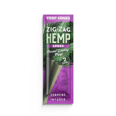 Terpene Infused Hemp Cones Carton - Grand Daddy Purp Hover