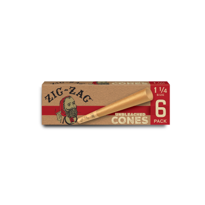 1 1/4 Size - Unbleached Cones Carton Hover