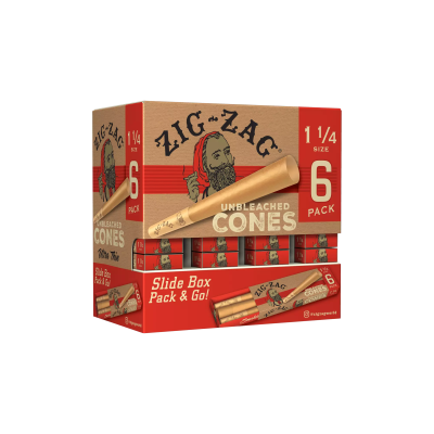 Promo Display (36 Pack) - 1 1/4 Unbleached Cones