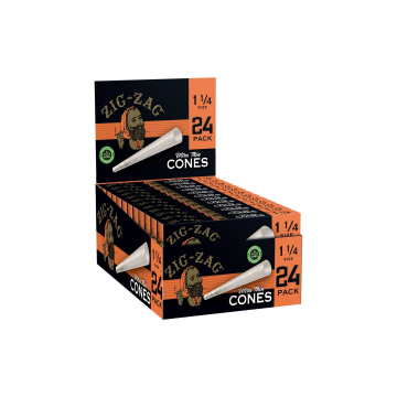 24 Ct Ultra Thin Cones 1 1/4 - 12 Pack Carton