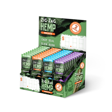 DISPLAY POS – ZZ HEMP WRAPS 4 CARTON KDF (Each)