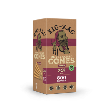 70's Unbleached Bulk Cones - (800 Cone Carton)