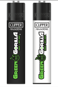 Clipper CUSTOM | Classic Large | Printed - Green Gorilla