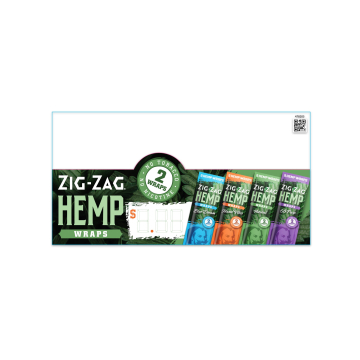 SHELF TALKER POS – ZZ HEMP WRAPS (EACH)