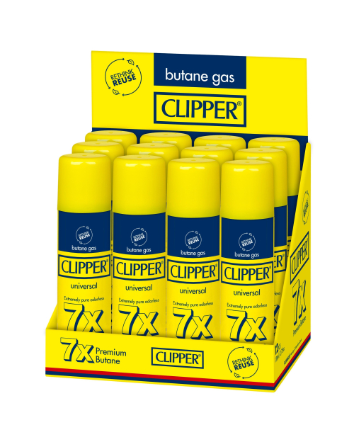 CLIPPER 138ML BUTANE GAS REFILL TRAY