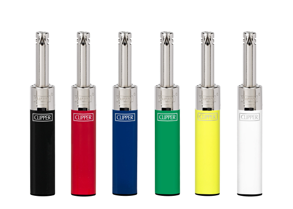 CLIPPER LIGHTERS MINITUBE SOLID ASSORTED 24CT - TRAY