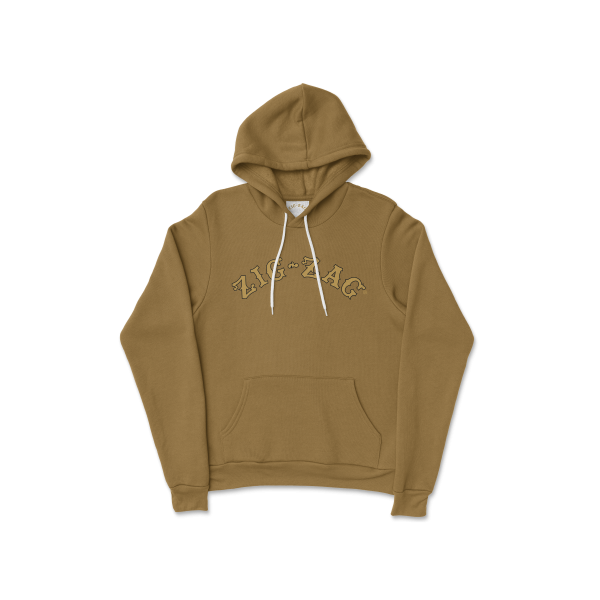 Zig-Zag Logo Hoodie - Desert