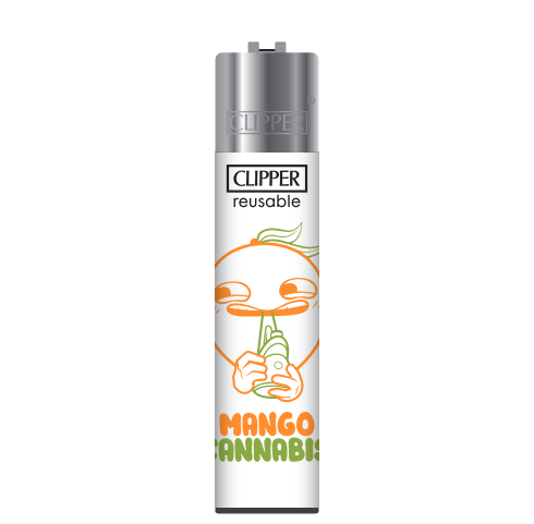 Clipper CUSTOM | Classic Large | Printed - MANGO CANNABIS 3