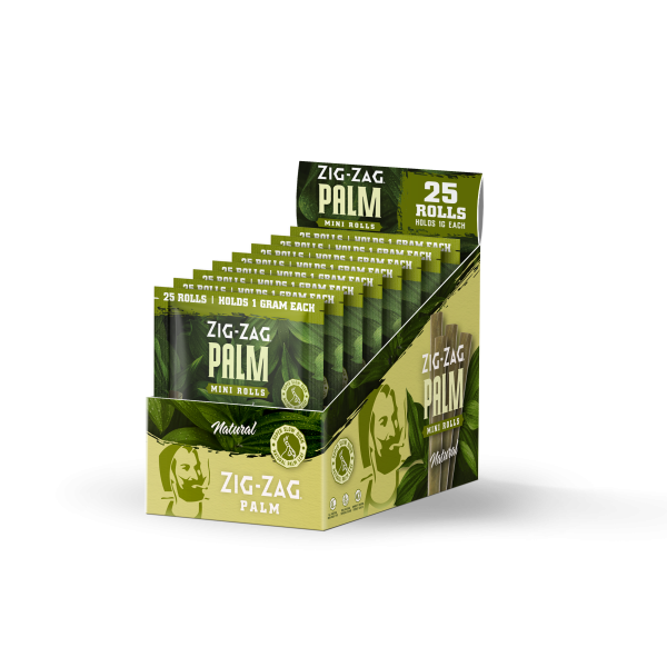 Mini Palm Rolls Carton 25pk -  Natural