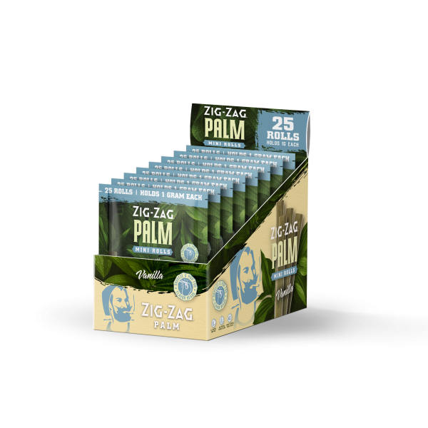 Mini Palm Rolls Carton 25pk -  Vanilla