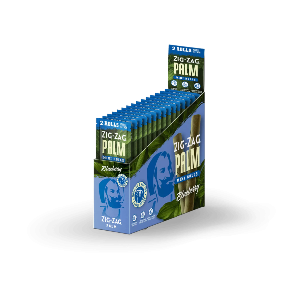 Mini Palm Rolls Carton 2pk - Blueberry