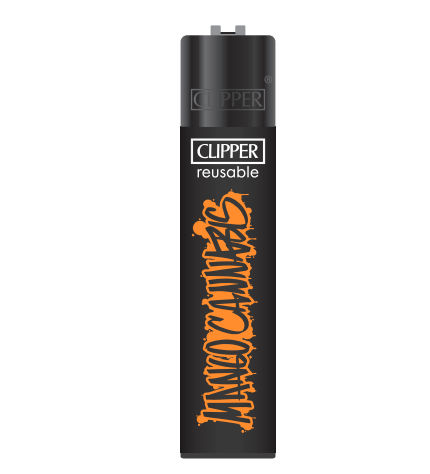 Clipper CUSTOM | Classic Large | Printed - MANGO CANNABIS 1