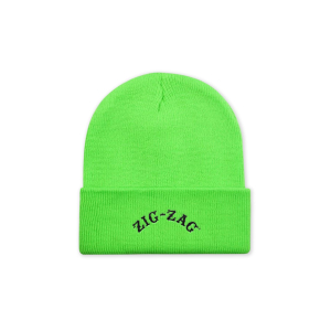 Zig-Zag Logo Beanie - Neon Green